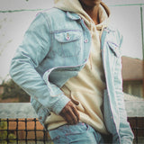 캐주얼상의 Light Denim Jaket